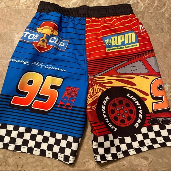Disney Lightning MCQUEEN Boys Swim Trunks - Picture 4 of 4